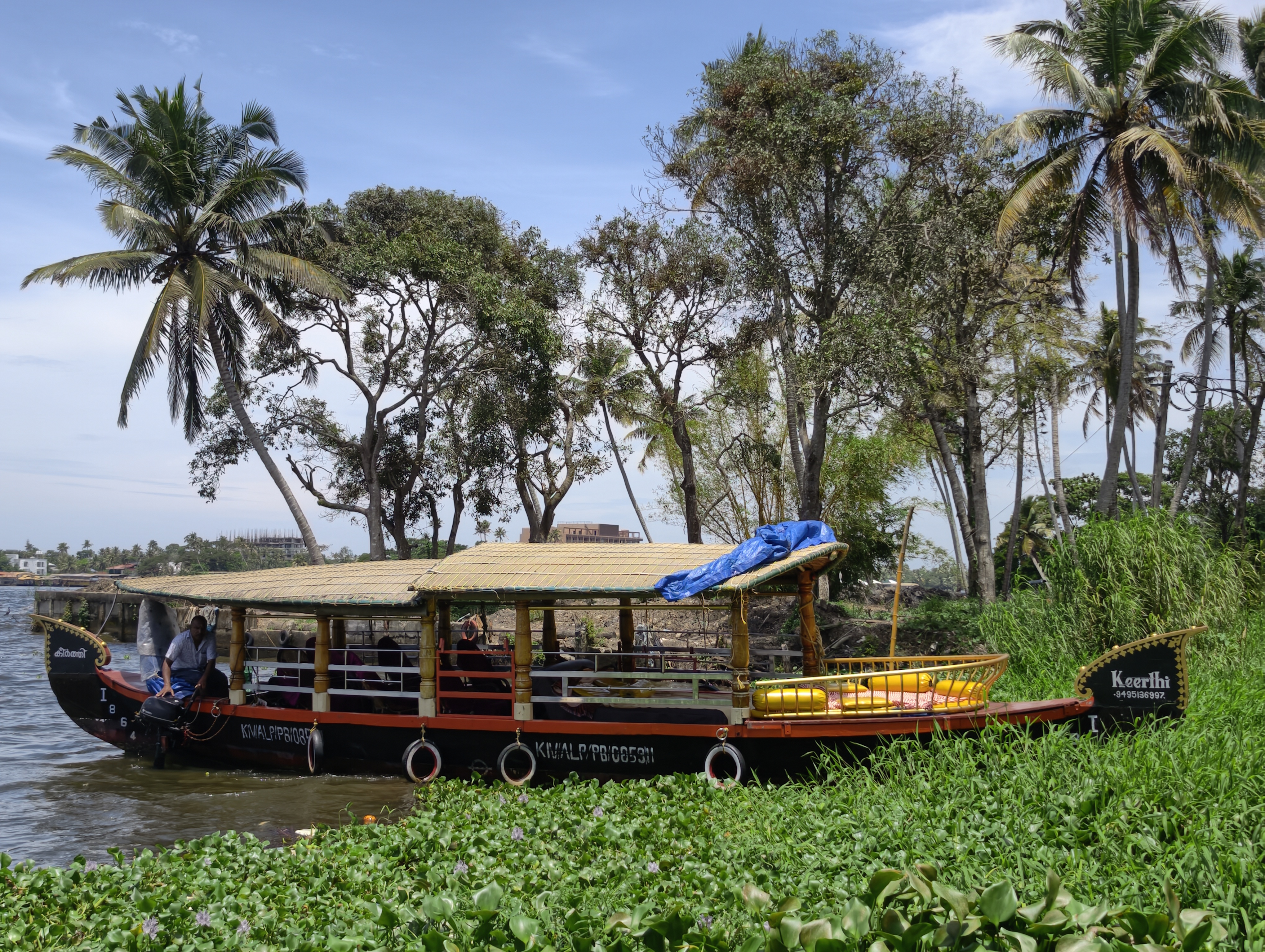 Village backwaters of Alappuzha